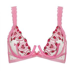 FOR LOVE & LEMONS 🍋 Whimsical Garden Underwire bra, NWT